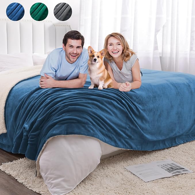 Waterproof Bed Blanket for Bed King Size 80''x90'', Water Proof and Stain by GBYcLywBathroomDecor