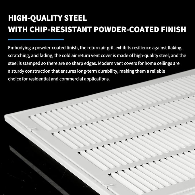 24×24 Return Air Grille Return Vent Cover - Image 2