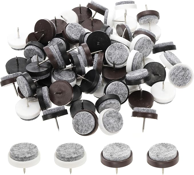 PATIKIL 28 mm Nail-on Felt Pads by PATIKIL