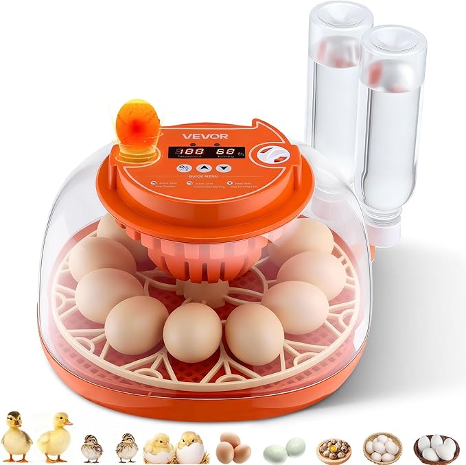 VEVOR 12 Egg Incubator, Automatic Egg Turner by VEVOR