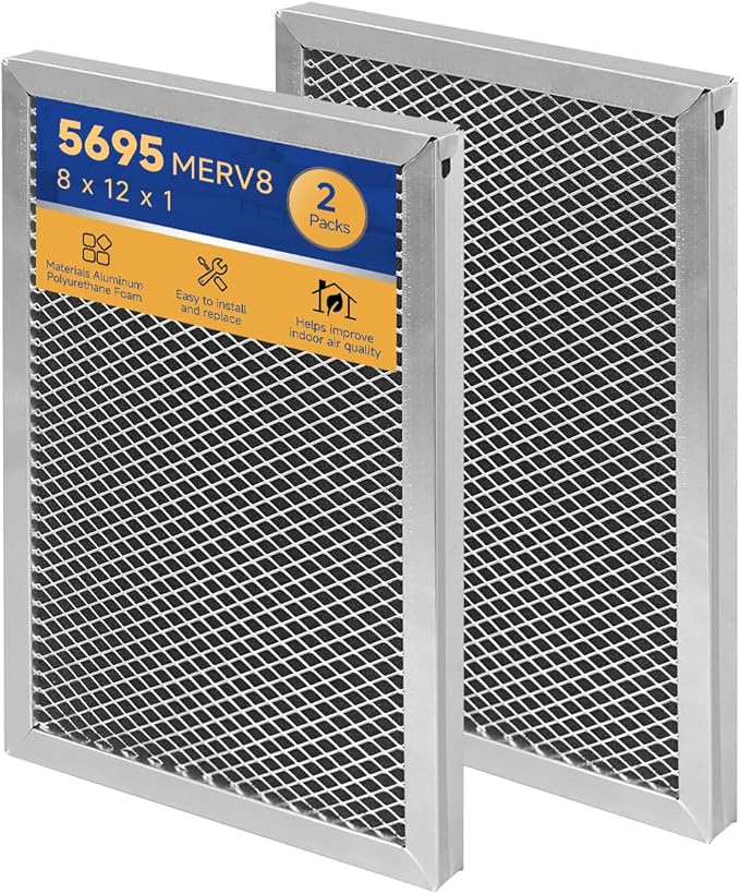 5695 Dehumidifier Filter MERV 8 Washable 8 x 11.7 x1 Compatible - Image 9