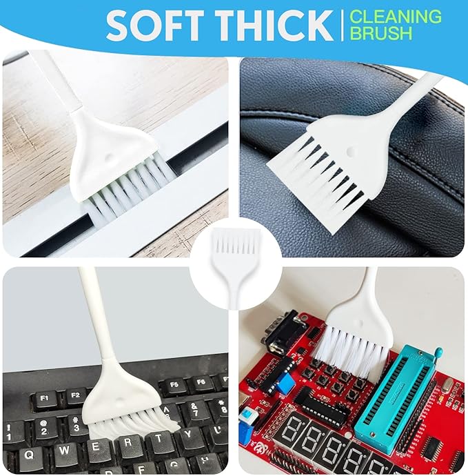 Small Detailing Cleaning Brushes - Image 3