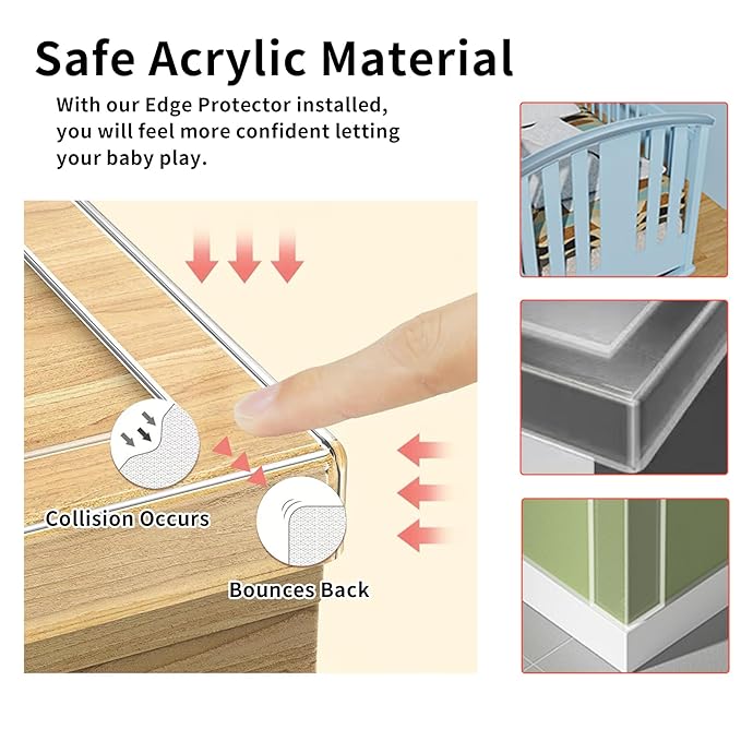 3Pack Baby Proofing Edge Protector - Image 3