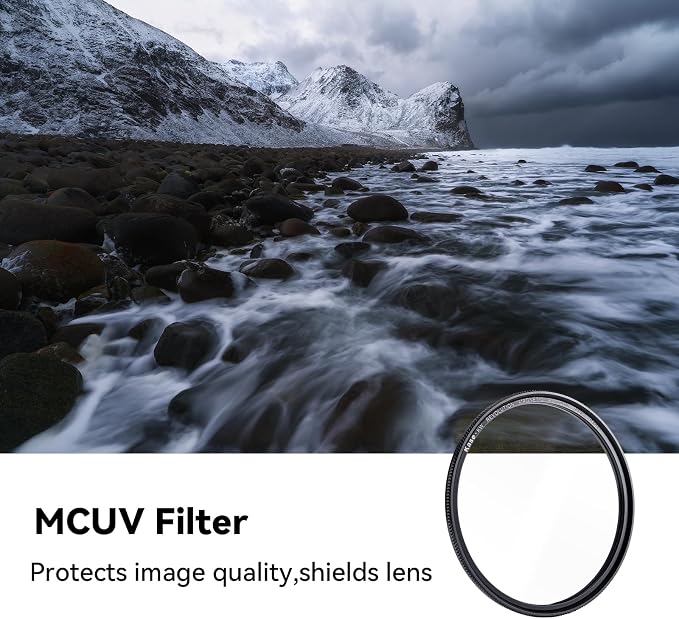 Kase 72mm KW Revolution Plus MCUV Magnetic Slim UV Filter, HD Optical Glass - Image 6