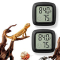2 PCS Reptile Thermometer and Humidity Gauge by BSRESIN