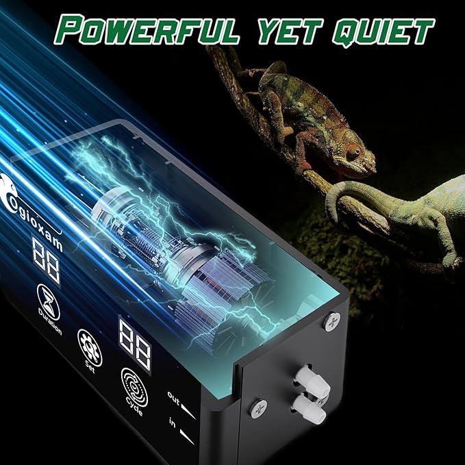 Automatic Reptile Mister System, Reptile Humidifiers Smart Misting System - Image 3