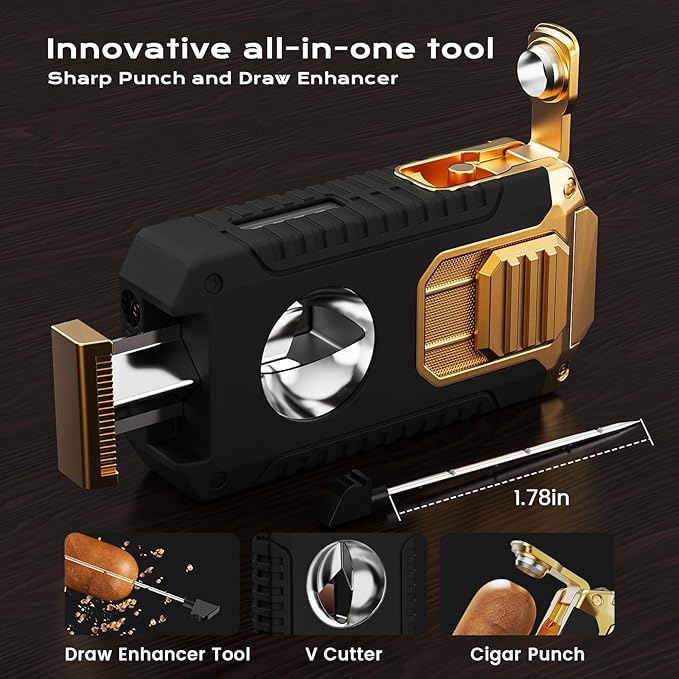Travel Cigar Humidor Box set - Image 6