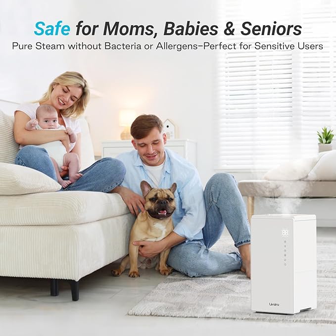 6L Stainless Steel Warm Mist Humidifier - Image 8