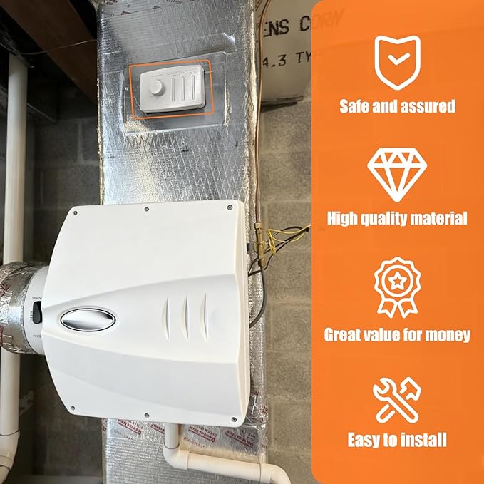4655 Manual Whole House Humidifiers/Wall Mounted Humidifier Control Humidistat - Image 6