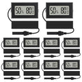 10Pcs Mini Digital Thermometer Hygrometer Gauge Indoor by Dorhea