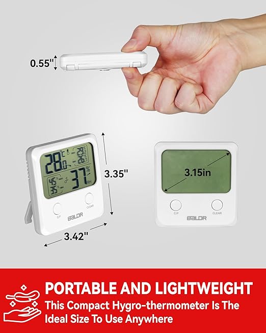 BALDR Digital Humidity Sensor & Thermometer - Image 4