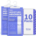 Moisture Absorbers 10 Pack, 9.8 Oz Compact Dehumidifier Bags & Packs, Moisture by Ksend
