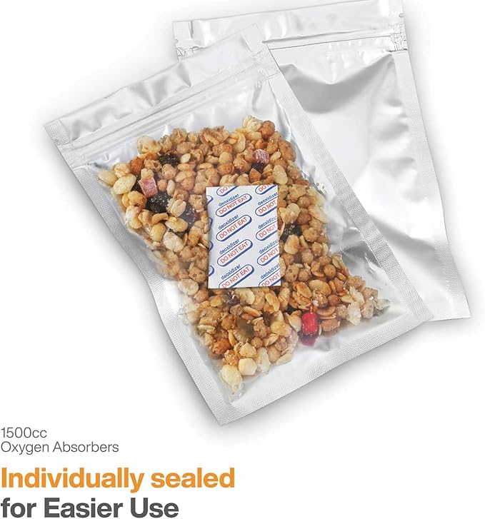 1500cc for Food Storage, Food Grade Oxygen Absorbers Packets - Image 3