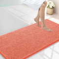 Smiry Luxury Chenille Bathroom Rugs 47x24, Extra Soft and Absorbent Shaggy Bath by Smiry