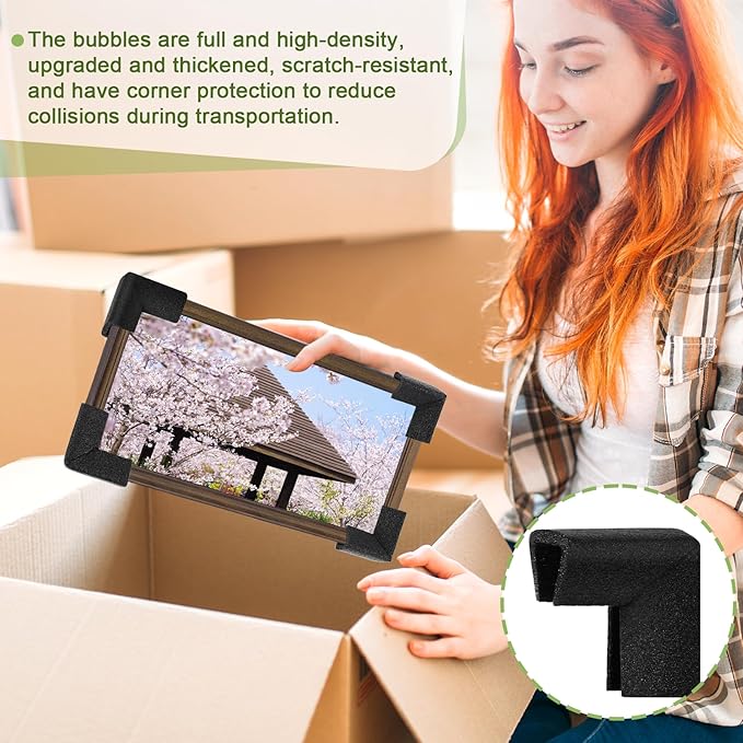 36 Pcs Foam Corner Protectors for Shipping, L-Shaped Edge Guards for TV Moving - Image 4