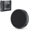 Silicone-Textured Lens Cap for Fujifilm Insta Wide Evo, Aluminum Anti-Dust by JJC