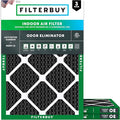 Filterbuy 15x20x1 Air Filter MERV 10 Odor & Allergy Defense by Filterbuy