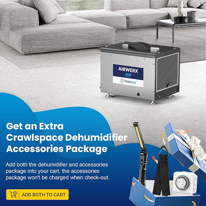 BaseAire Crawlspace Dehumidifier - Image 2