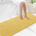 Smiry Luxury Chenille Bathroom Rugs 59x20, Extra Soft and Absorbent Shaggy Bath by Smiry