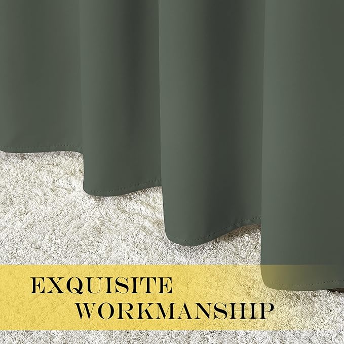 NICETOWN Blackout Curtain for Bedroom 78 inches Long - Image 6