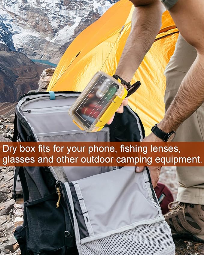 Small Waterproof Box Dry Box Waterproof Storge Container Small Watertight Dry - Image 4