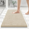 Smiry Luxury Chenille Bathroom Rugs 24x16, Extra Soft and Absorbent Shaggy Bath by Smiry