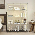 Yoluckea 4-Tier Glass Display Cabinet Extra Large by Yoluckea