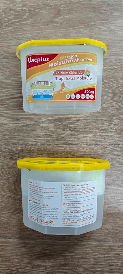 Vacplus Moisture Absorbers 6 Pack, Portable Humidity Absorber Boxes - Image 8
