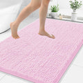 Smiry Luxury Chenille Bathroom Rugs 40x32, Extra Soft and Absorbent Shaggy Bath by Smiry