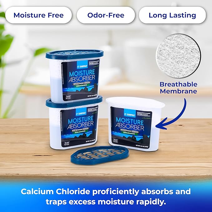 Moisture Absorber Activated Charcoal 10.5 oz/300g | Removes Moisture, Humidity - Image 4