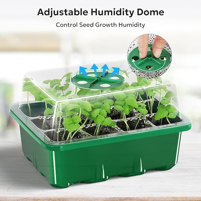 MIXC 10 Packs Seed Starter Tray Seed Starter Kit - Image 3