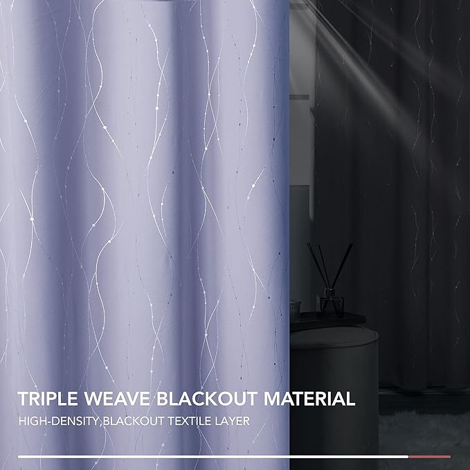 Deconovo Blackout Curtains, Thermal Insulated Soundproof Drapes - Image 8