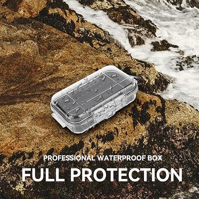 Dry Box Outdoor Waterproof Airtight Storage Case Hard Shell Wet Dry Box Carry - Image 5