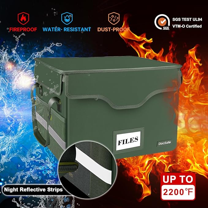 DocSafe Fireproof Document Box - Image 3