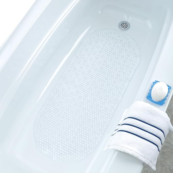 SlipX Solutions Clear Bubble Bath Mat by SlipXSolutions