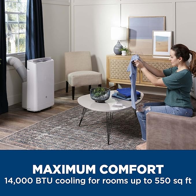 GE 9, 950 BTU SACC Portable Air Conditioner - Image 2