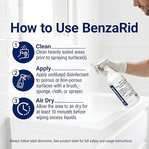 Hospital Disinfectant Sanitizer & Virucide | Kills 99.99% of COVID-19, Avian - Image 7