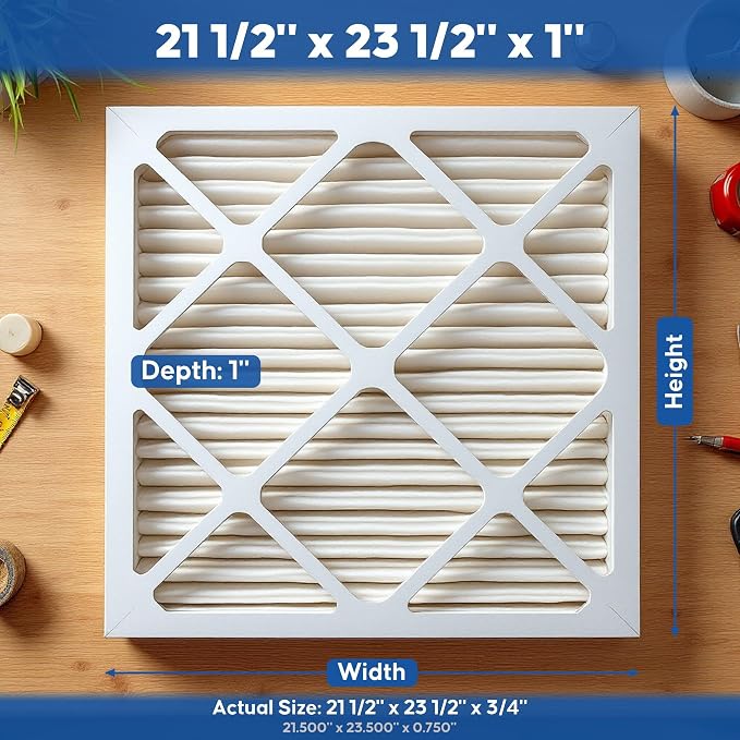 Aerostar 21 1/2x23 1/2x1 MERV 11 High Efficiency Pleated Air Filter, - Image 3