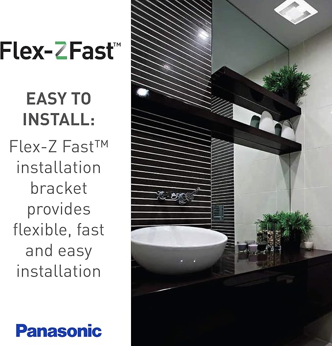 Panasonic WhisperSense Ceiling Mount Bathroom Exhaust Fan - Image 8