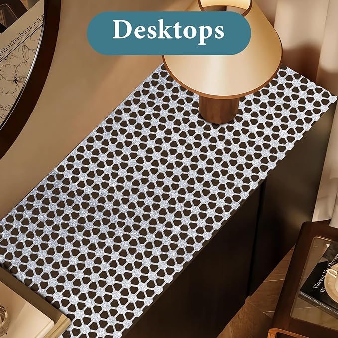 Drawer and Shelf Liner for Kitchen Cabinet: 12 in X 20 Ft Non Slip Waterproof - Image 9