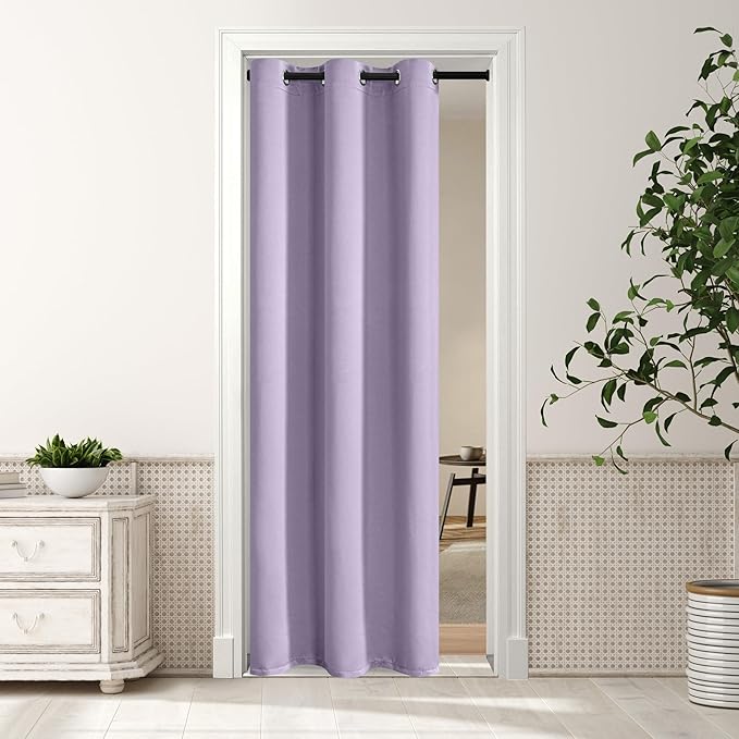 MYSKY HOME Lilac Closet Curtain by MYSKYHOME