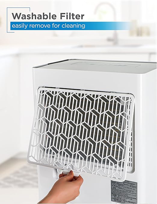 BLACK+DECKER 22-Pint Portable Dehumidifier, Dehumidifier - Image 7