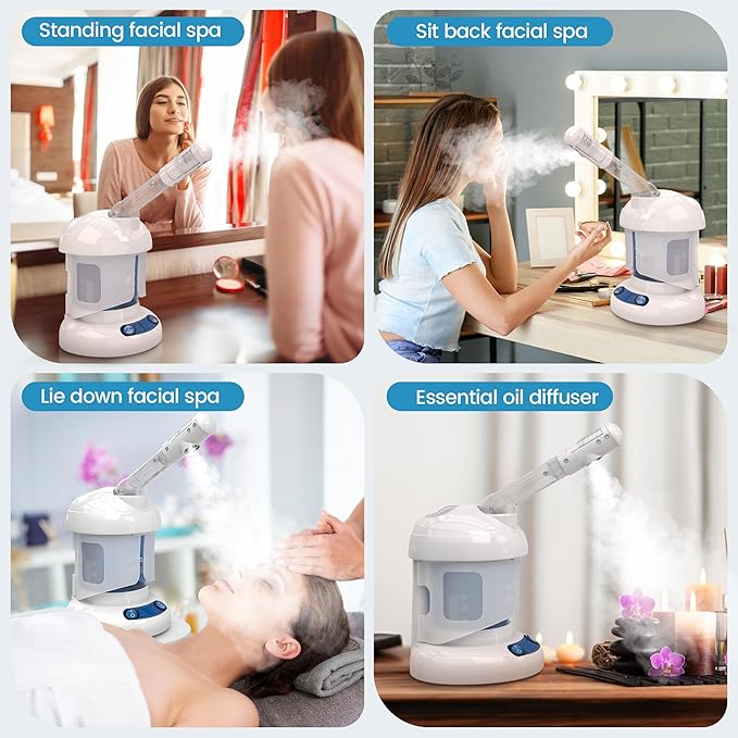 Nisperos Nano Ionic Facial Steamer - Image 5