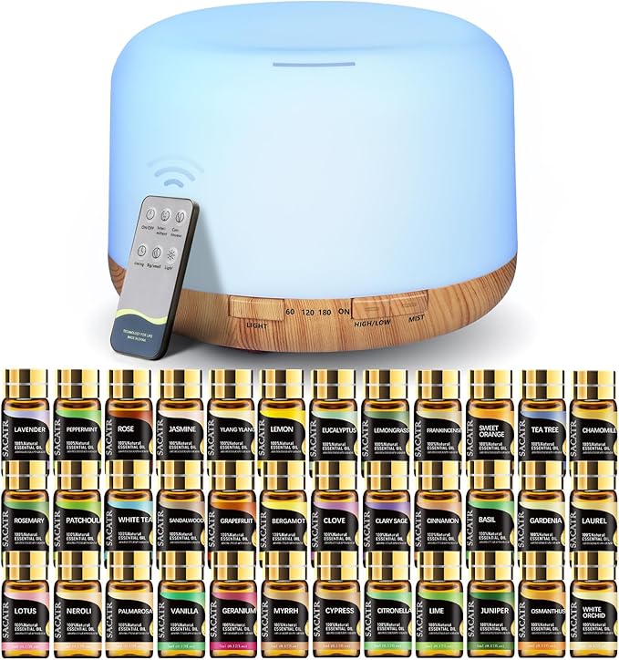 SACATR Essential Oil Diffusers for Home by SACATR