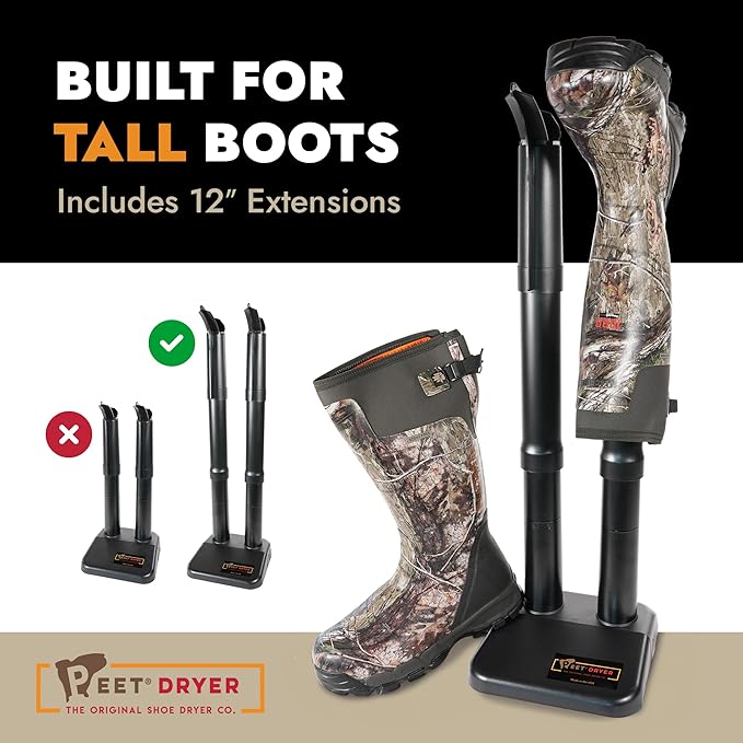 PEET, Original XL Tall Electric Shoe & Boot Dryer, Effective Drying - Image 5
