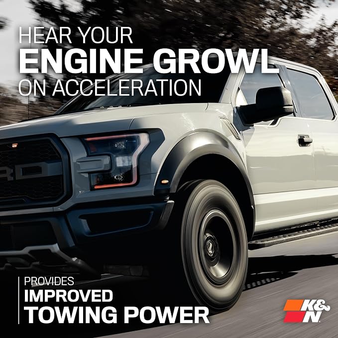 K&N Cold Air Intake System: High-Flow Air-Filter, Increase Performance & - Image 7