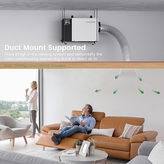 Waykar 125 Pint Crawl Space Dehumidifier - Image 4
