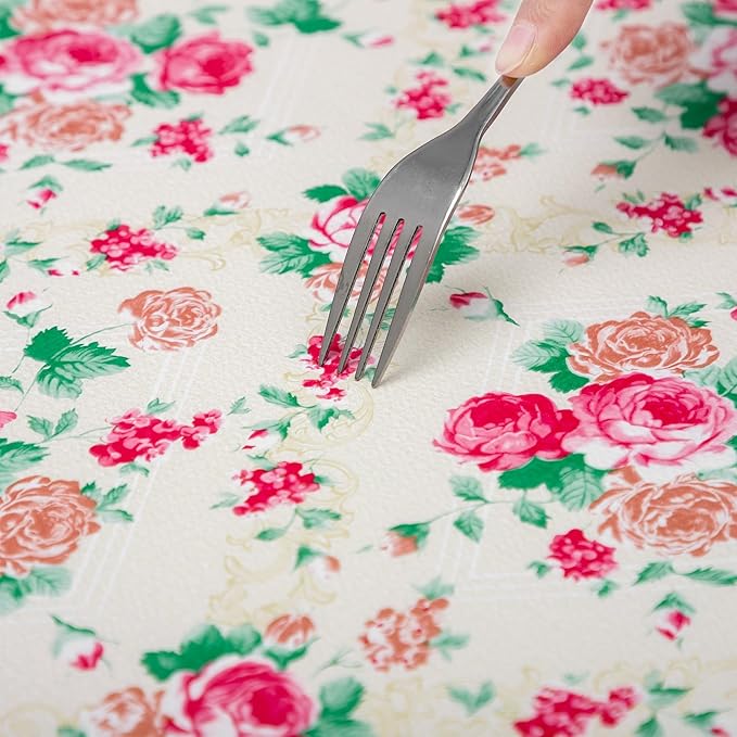 12" W x 60" L Floral Drawer and Shelf Liner - Image 6