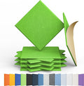 12 Pack Acoustic Panels Self Adhesive Sound Proof Foam, High Density Sound by Amantech