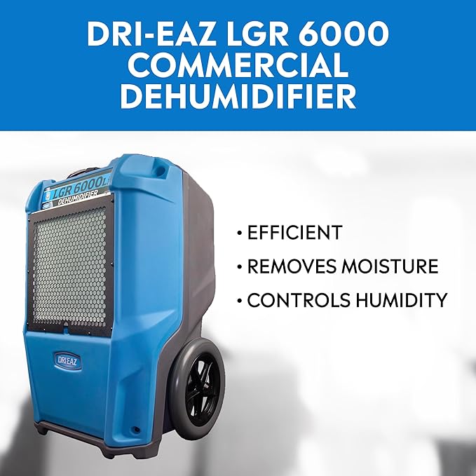 Dri-Eaz LGR 6000Li Commercial Dehumidifier - Image 5